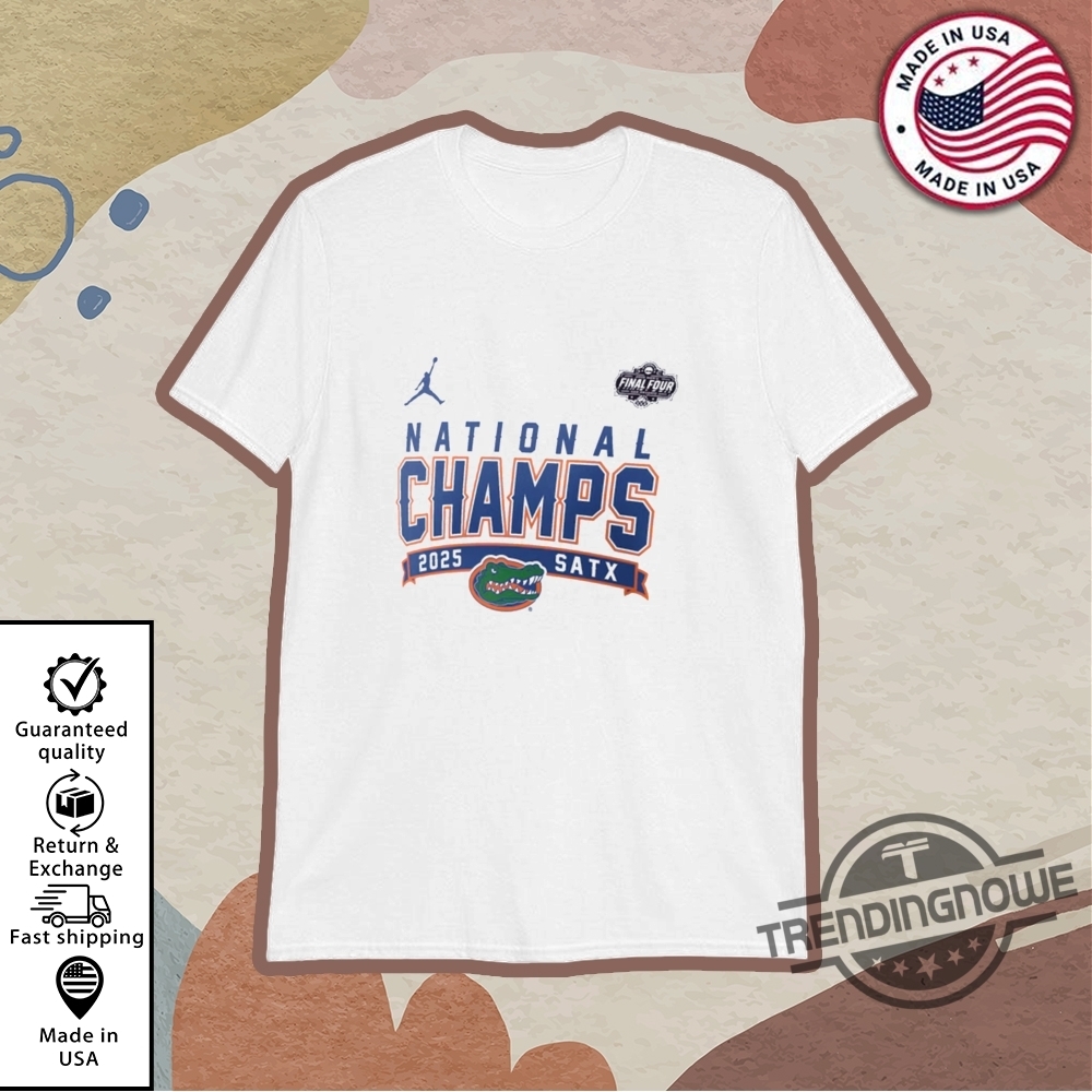 Florida Gators 2025 Ncaa Basketball National Champions T Shirt trendingnowe 1