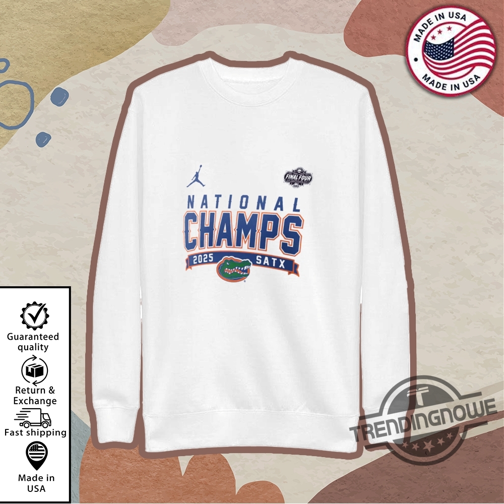 Florida Gators 2025 Ncaa Basketball National Champions T Shirt 9 Florida Gators 2025 NCAA Basketball National Champions T Shirt