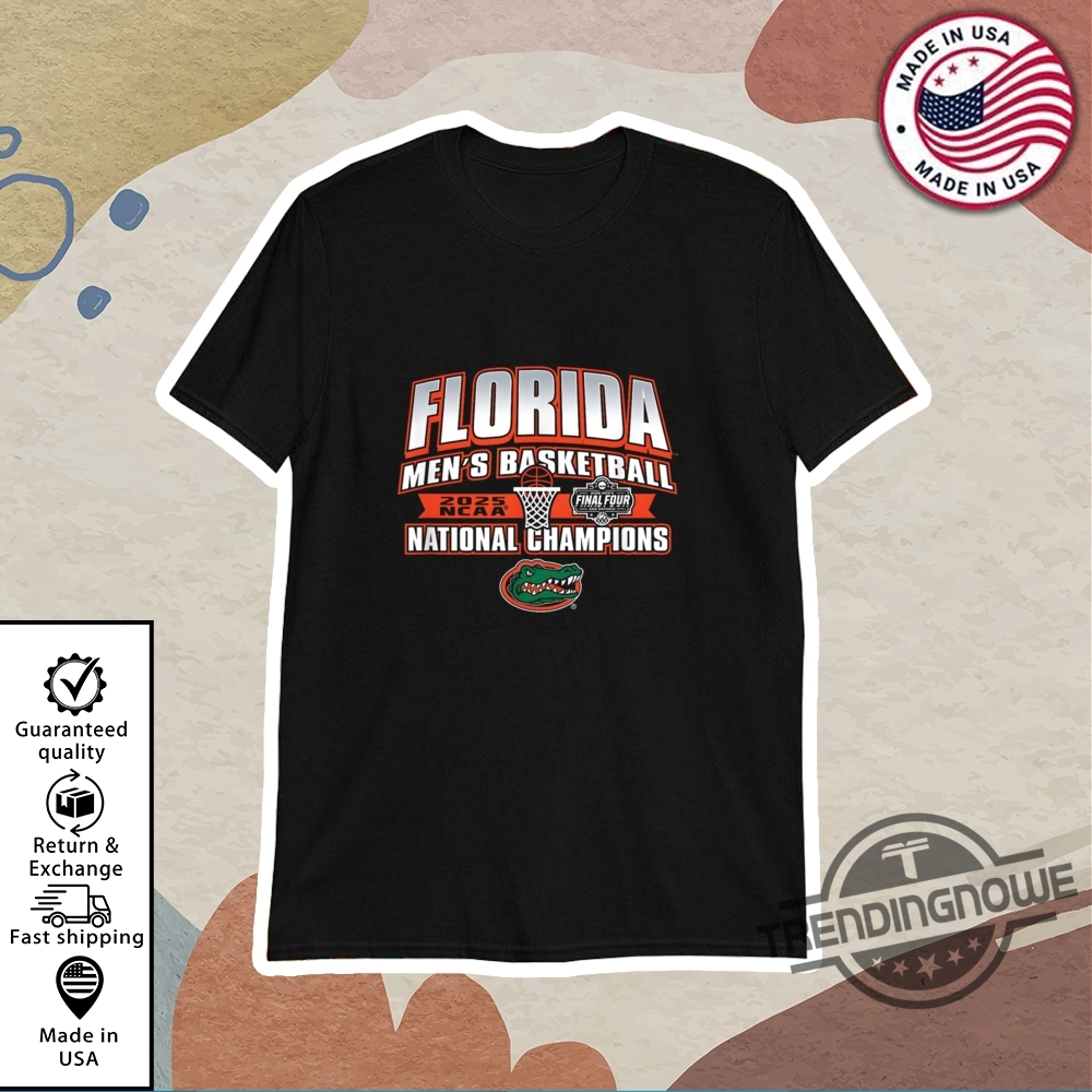 "Shop Florida Gators 2025 National Championship Shirts: Celebrate in Style" 25 Gator National Championship Shirt Florida Basketball Championship T Shirt