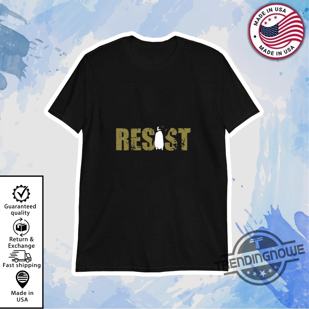 "Shop Dodgers Jerseys and Trendy Supreme Shirts for Spring 2023" 12 Funny Penguin Resist Shirt
