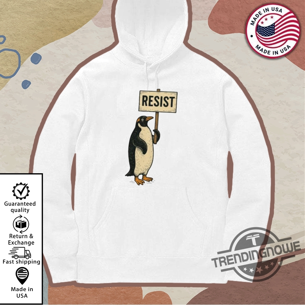 Rebel Gentoo Penguins Resist Tariff Protest Shirt 11 Rebel Gentoo Penguins Resist Tariff Protest Shirt