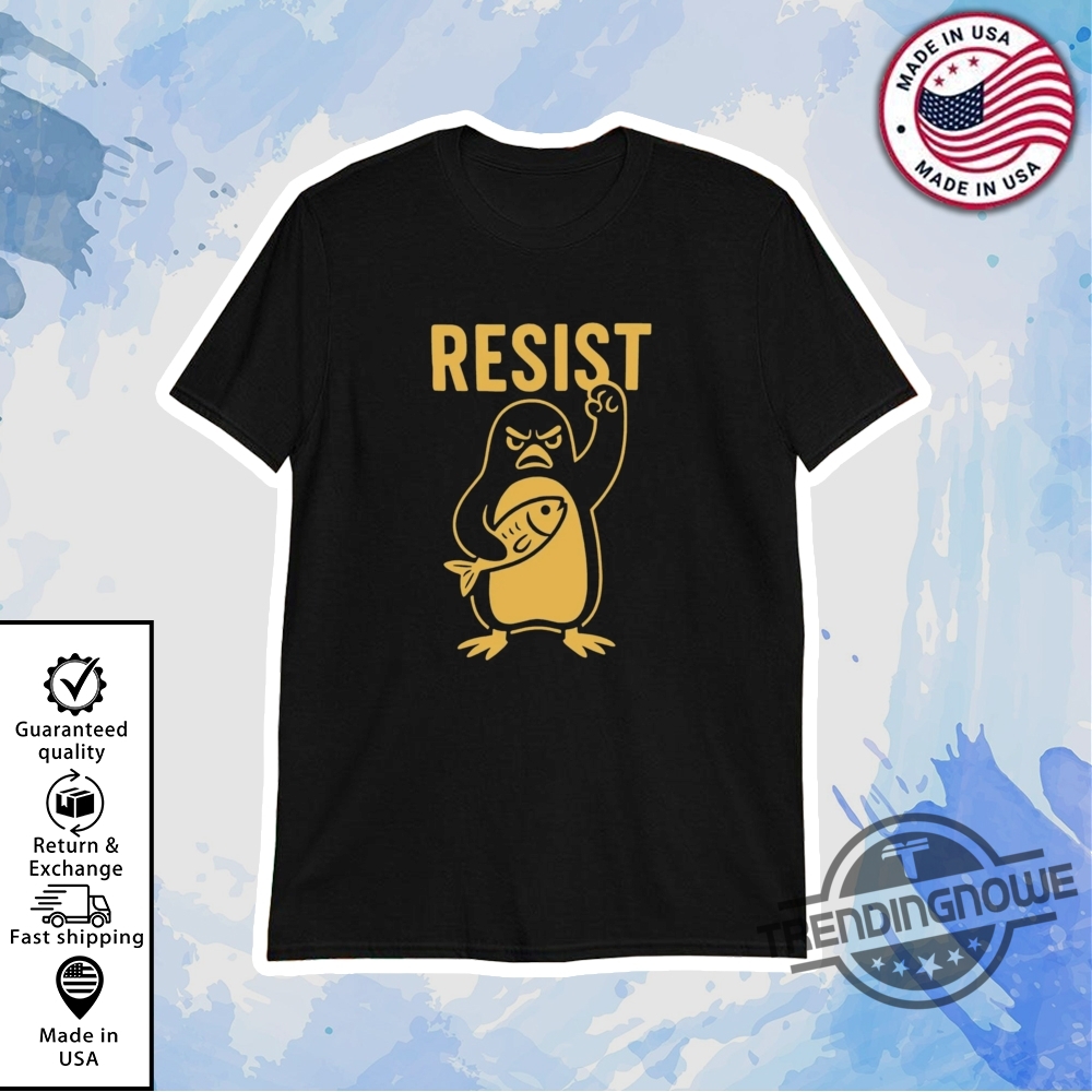 "Shop Dodgers Jerseys and Trendy Supreme Shirts for Spring 2023" 16 Penguins Resist Shirt Flippers Up T Shirt Heard Island Shirt Protest Penguins Shirt