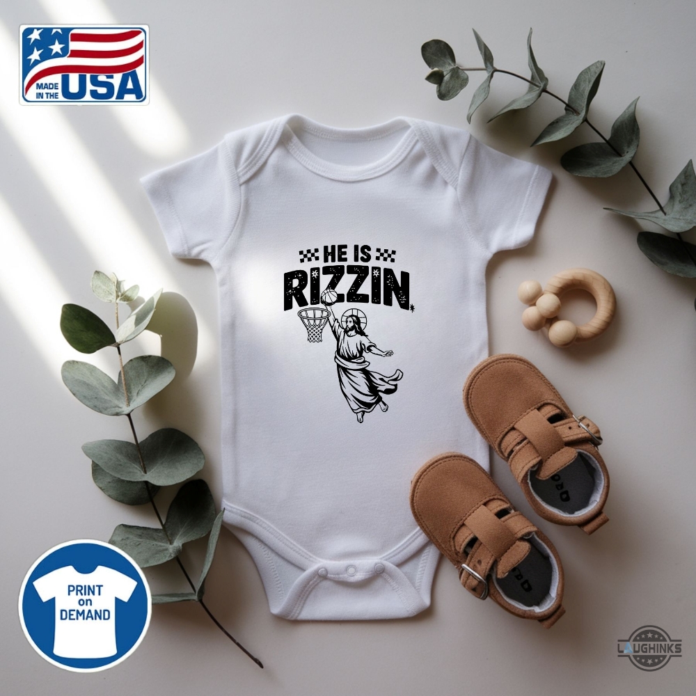 He Is Rizzin Basketball Easter Shirt Funny Jesus Kids Boys Girls Adults Tee 8 He Is Rizzin Basketball Easter Shirt Funny Jesus Kids Boys Girls Adults Tee