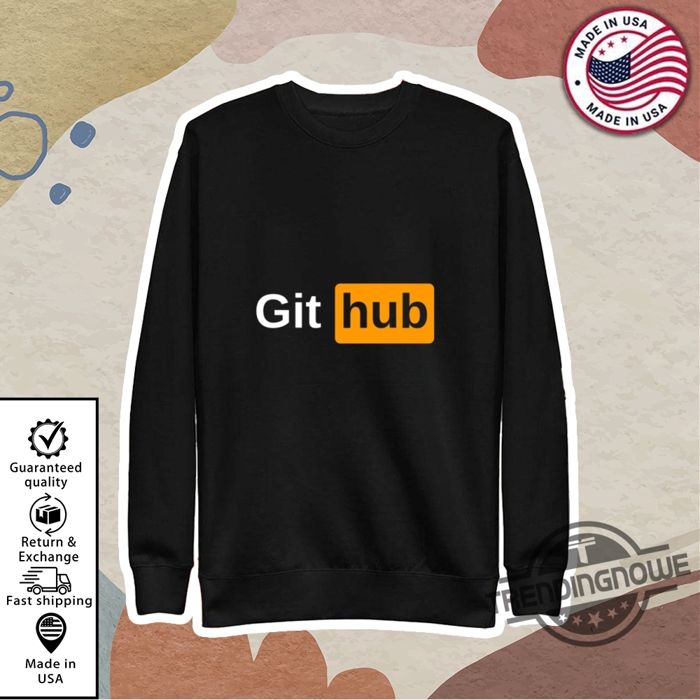 Github Pornhub Shirt 9 GitHub Pornhub Shirt