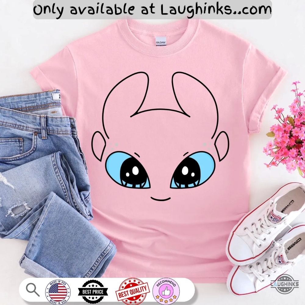 Toothless And Light Fury How To Train Your Dragon Couple Matching Shirts 7 Toothless and Light Fury How To Train Your Dragon Couple Matching Shirts