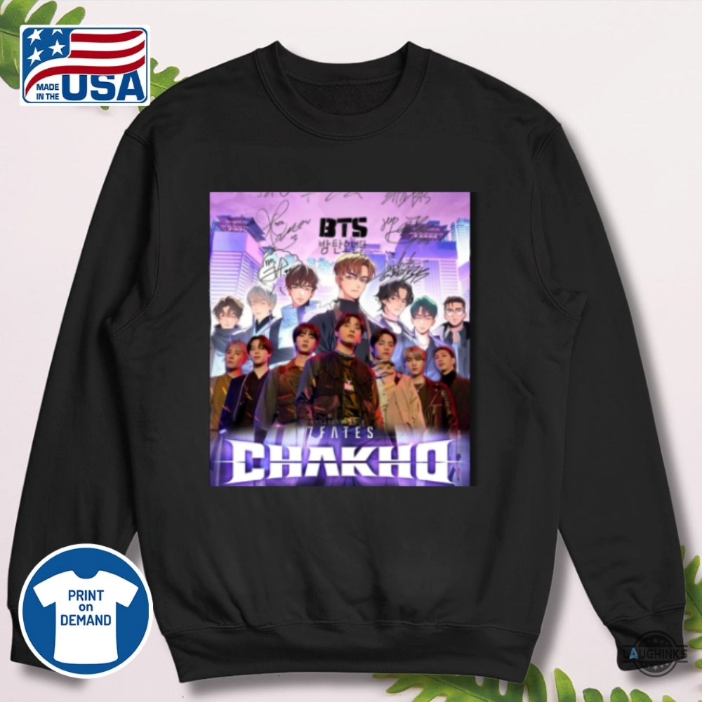 7Fates Chakho Bts Characters Shirt With Signatures 14 7fates chakho bts characters shirt with signatures