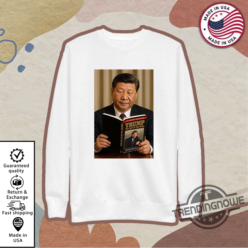Funny Xi Jinping Read Trump Book Shirt 9 Funny Xi Jinping Read Trump Book Shirt