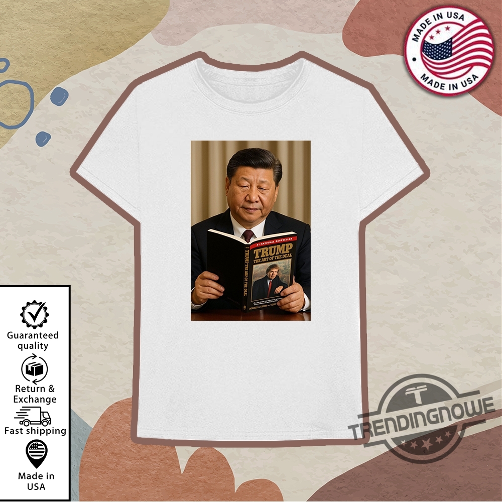 Funny Xi Jinping Read Trump Book Shirt 10 Funny Xi Jinping Read Trump Book Shirt