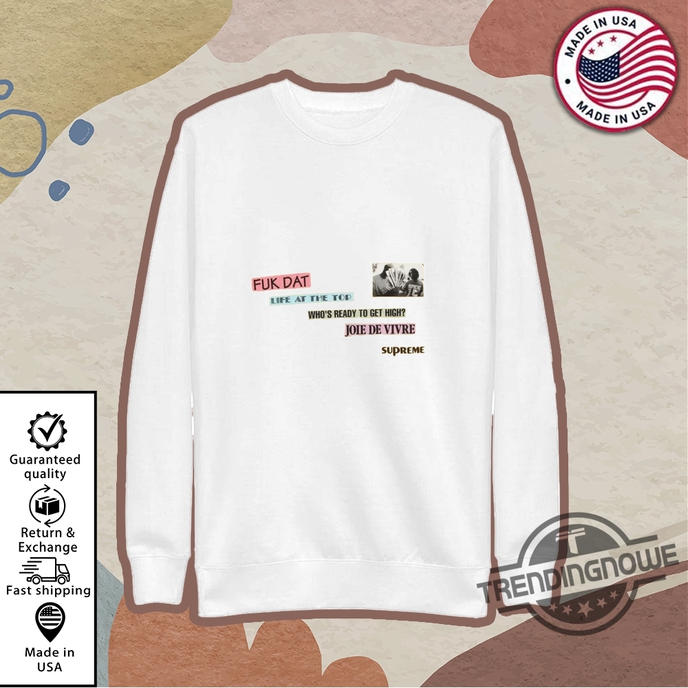 Haechan Supreme Joie De Vivre Shirt 9 Haechan Supreme Joie De Vivre Shirt