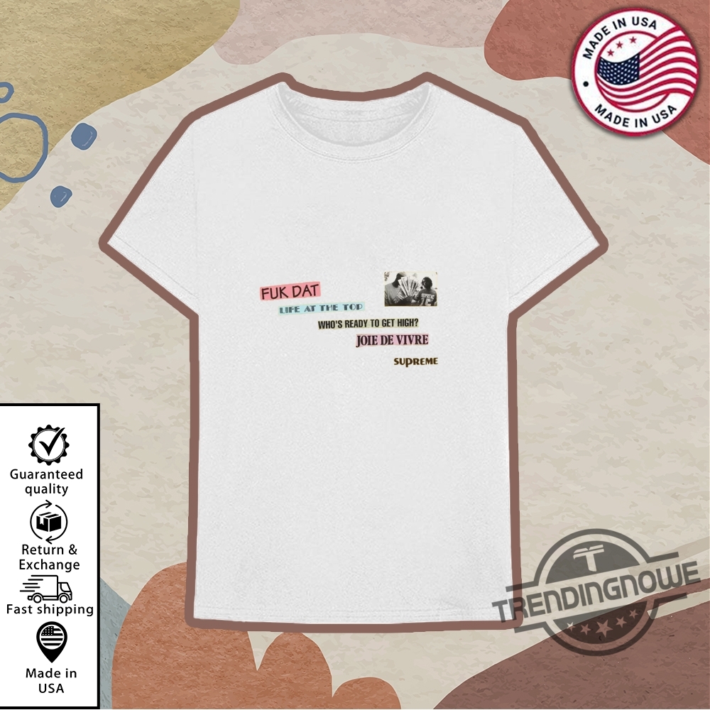 Haechan Supreme Joie De Vivre Shirt 10 Haechan Supreme Joie De Vivre Shirt