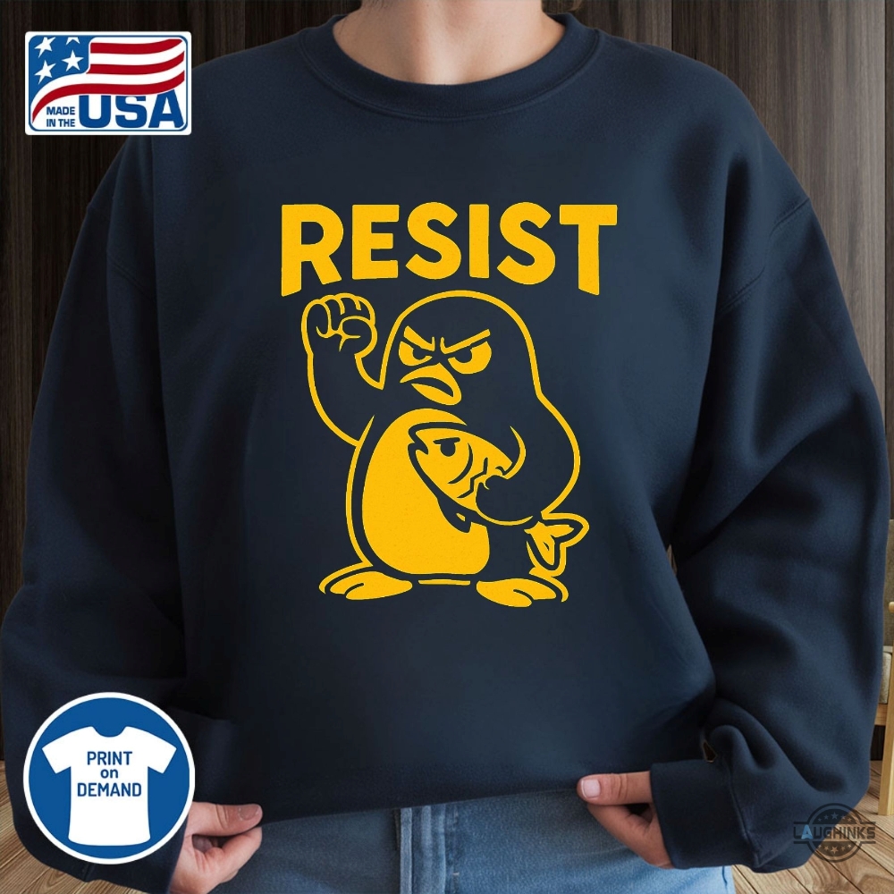 Penguins Resist Shirt Against Tariffs Subtle Fdt Tee 8 Penguins Resist Shirt Against Tariffs Subtle FDT Tee