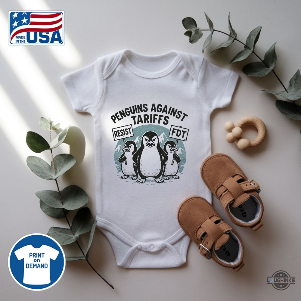 New Penguins Against Tariffs Fdt Resist Shirt 11 NEW Penguins against tariffs fdt resist shirt