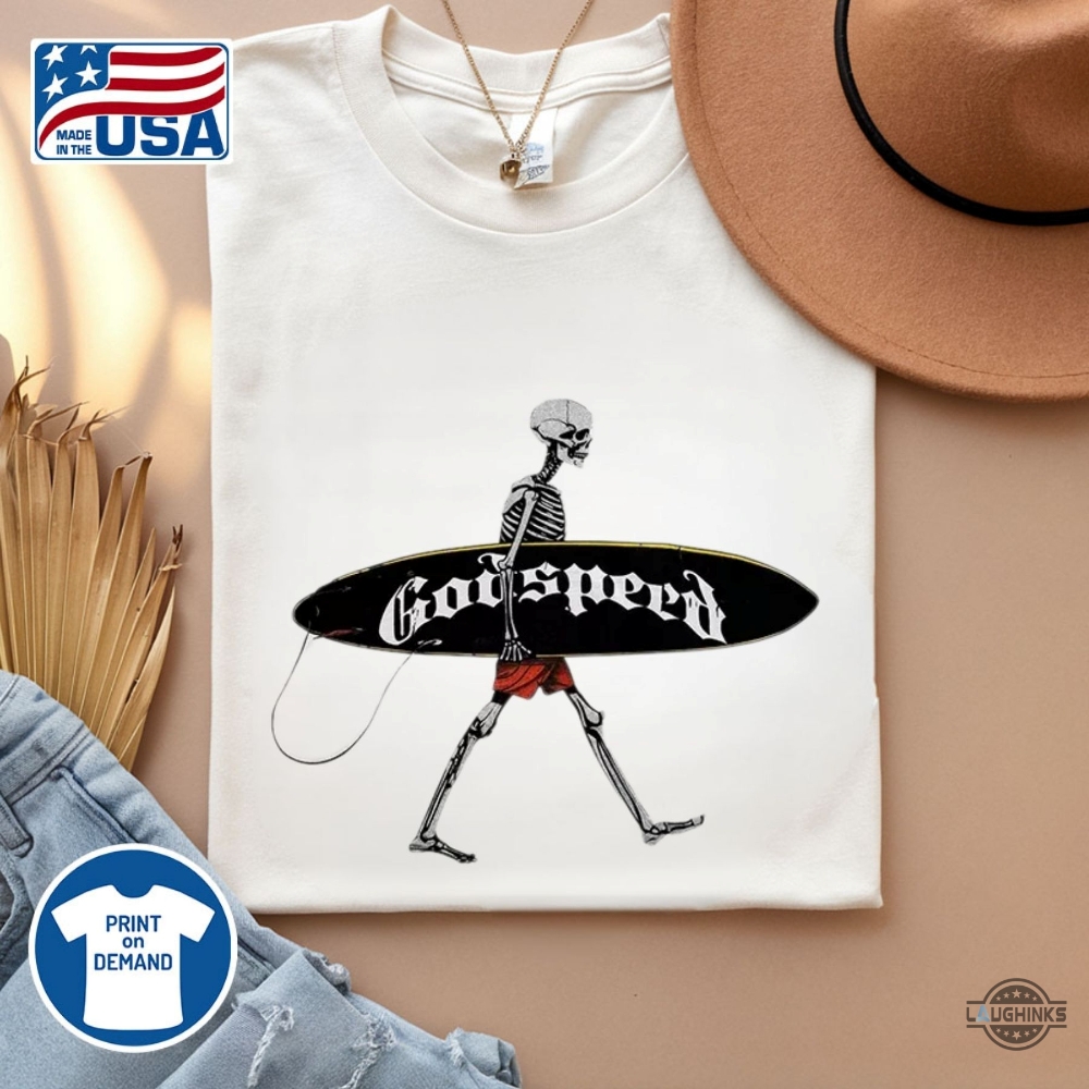 New Godspeed Skeleton Shirt Reprinted 11 NEW Godspeed skeleton shirt reprinted