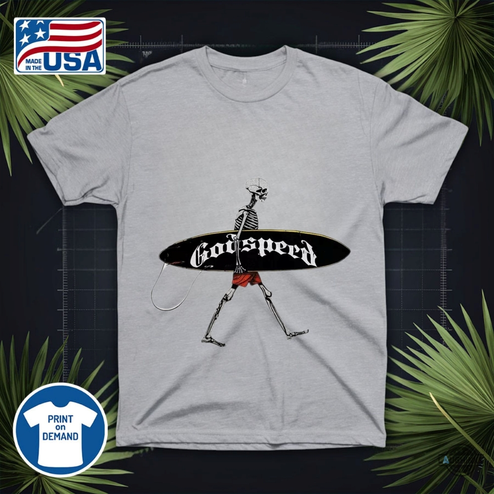 New Godspeed Skeleton Shirt Reprinted 12 NEW Godspeed skeleton shirt reprinted