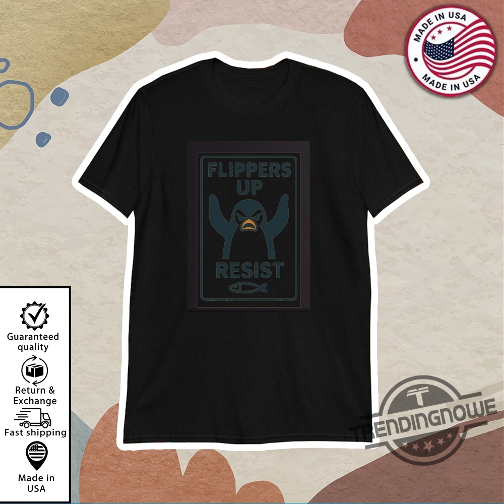 "Top 5 Trendy Shirts for Basketball Fans and Pop Culture Enthusiasts" 18 Penguins Resist Shirt Penguins Against Tariffs T Shirt