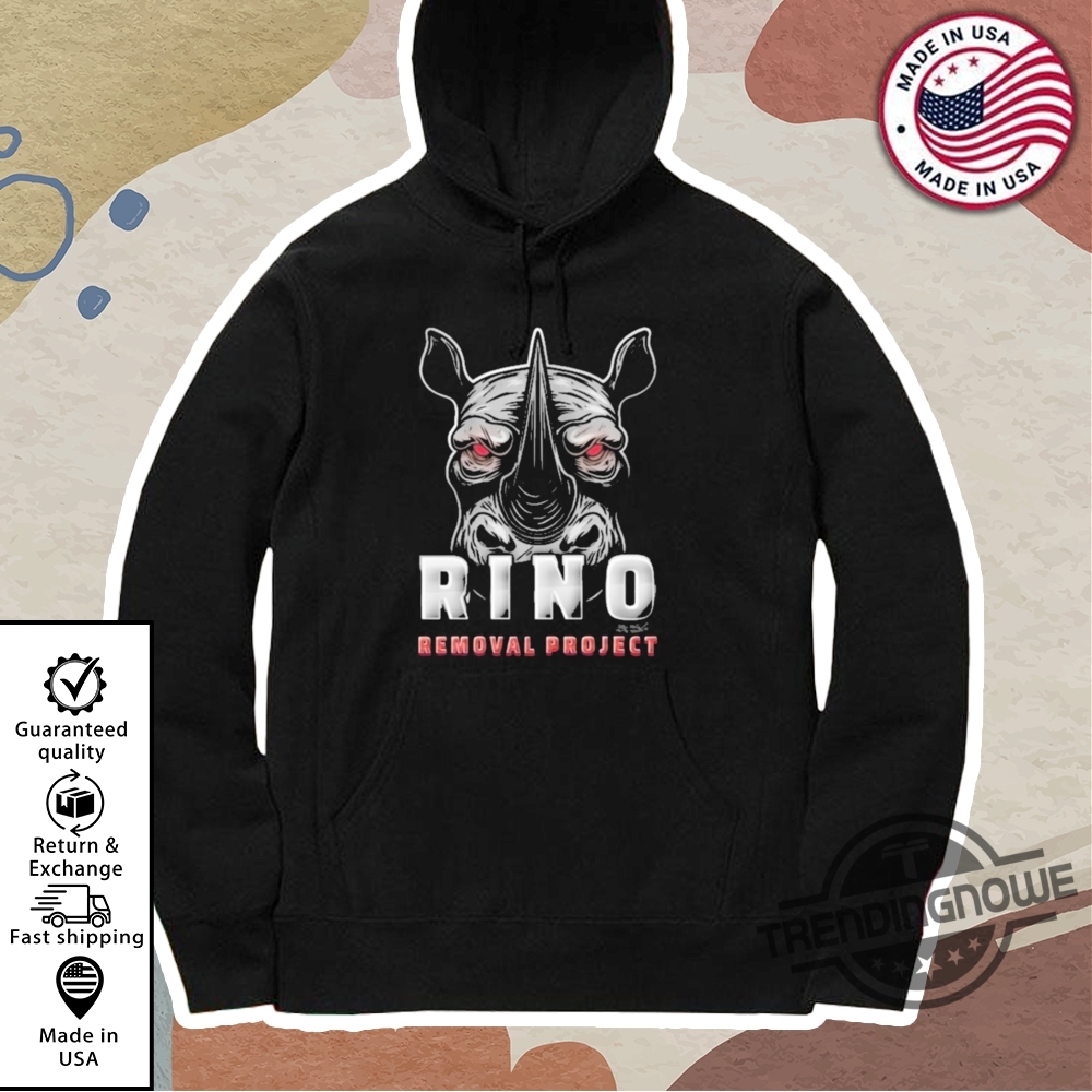 Rino Removal Project Logo Shirt 11 Rino Removal Project Logo Shirt