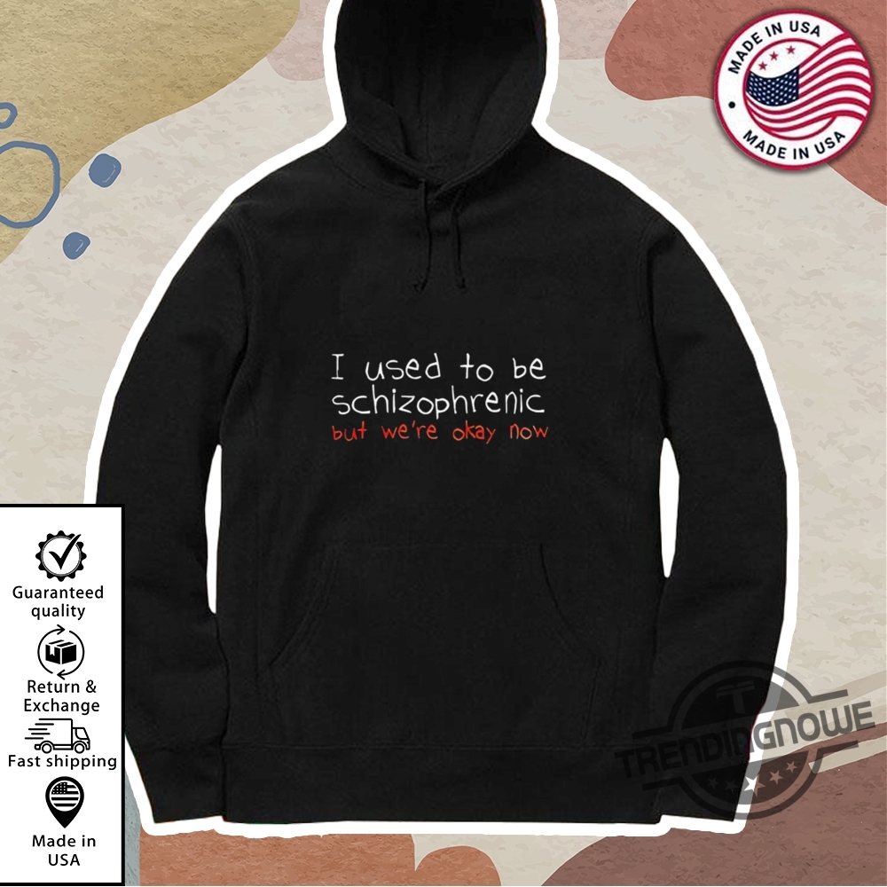 I Used To Be Schizophrenic Shirt 11 I Used To Be Schizophrenic Shirt