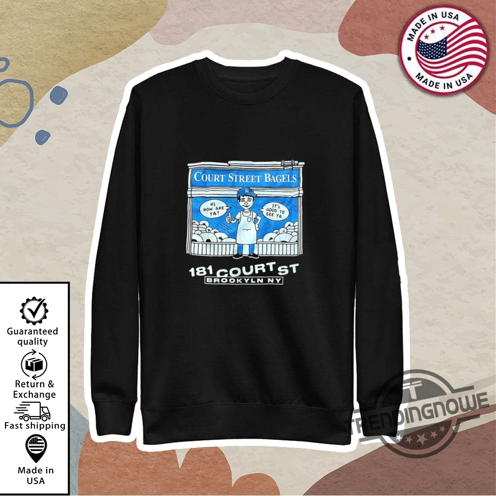 Court Street Bagels 181 Shirt 9 Court Street Bagels 181 Shirt