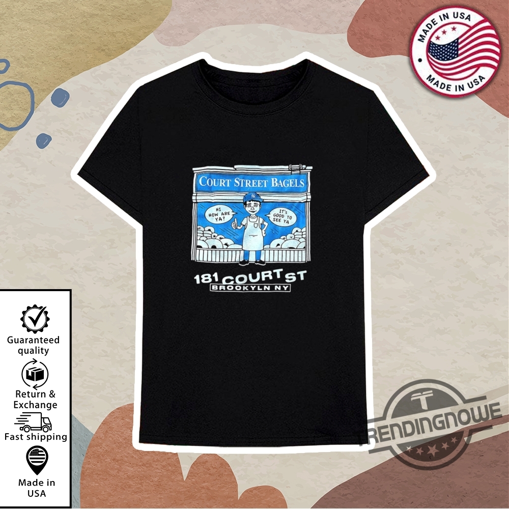 Court Street Bagels 181 Shirt 10 Court Street Bagels 181 Shirt