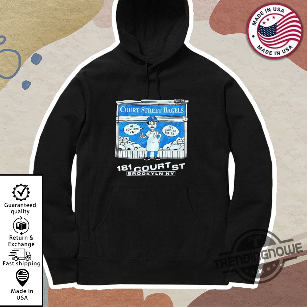 Court Street Bagels 181 Shirt 11 Court Street Bagels 181 Shirt