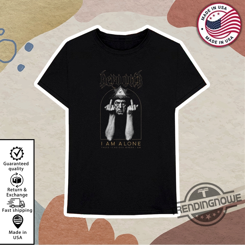 Behemoth Nero Noir I Am Alone Shirt 10 Behemoth Nero Noir I Am Alone Shirt