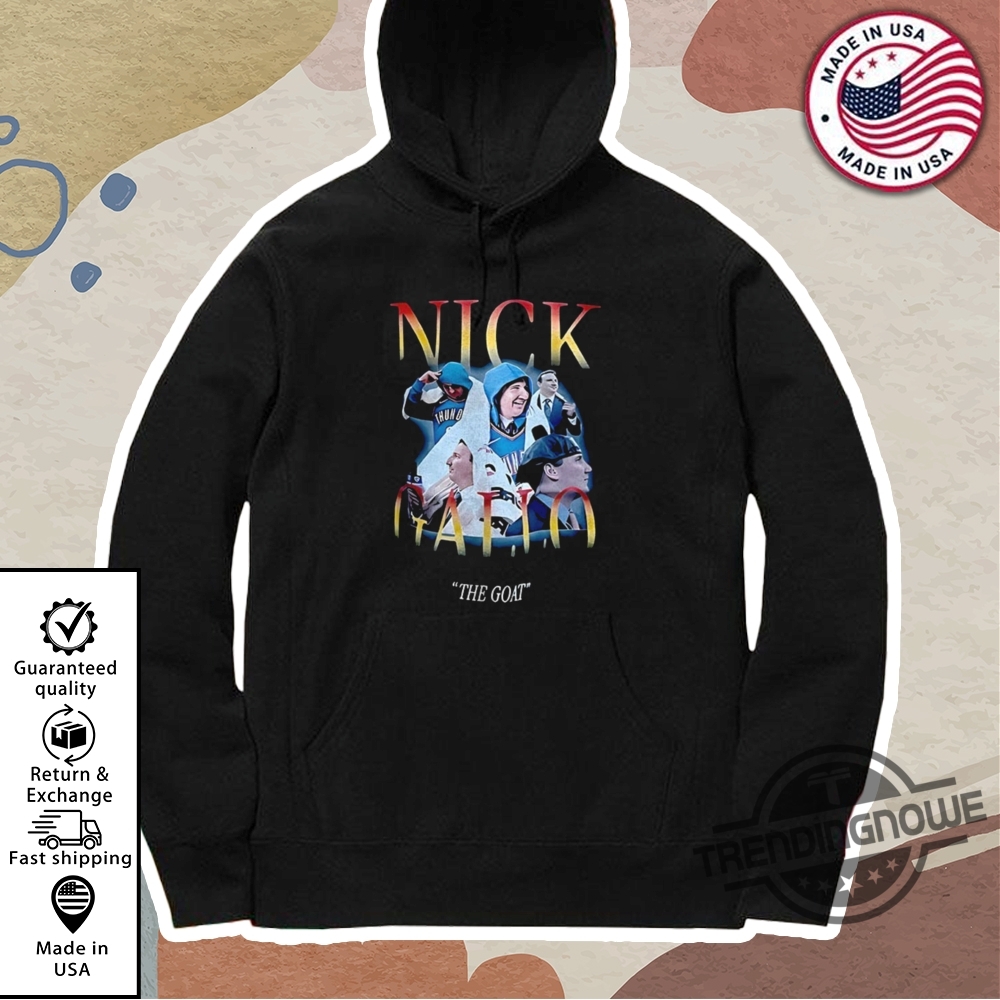 Official Nick Gallo The Goat Shirt 11 Official Nick Gallo The Goat Shirt