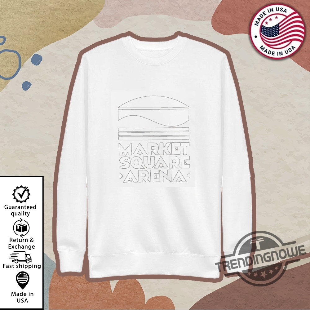 Market Square Arena Logo T Shirt 9 Market Square Arena Logo T Shirt