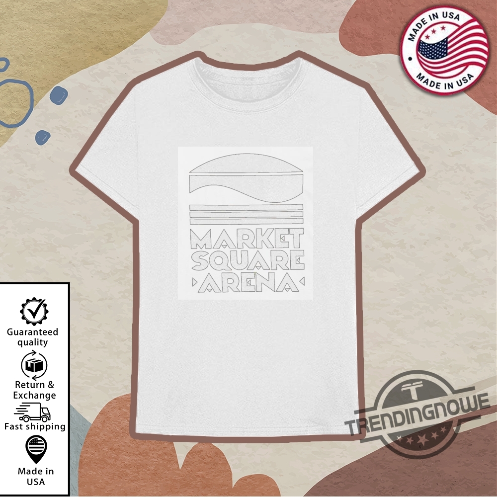 Market Square Arena Logo T Shirt 10 Market Square Arena Logo T Shirt