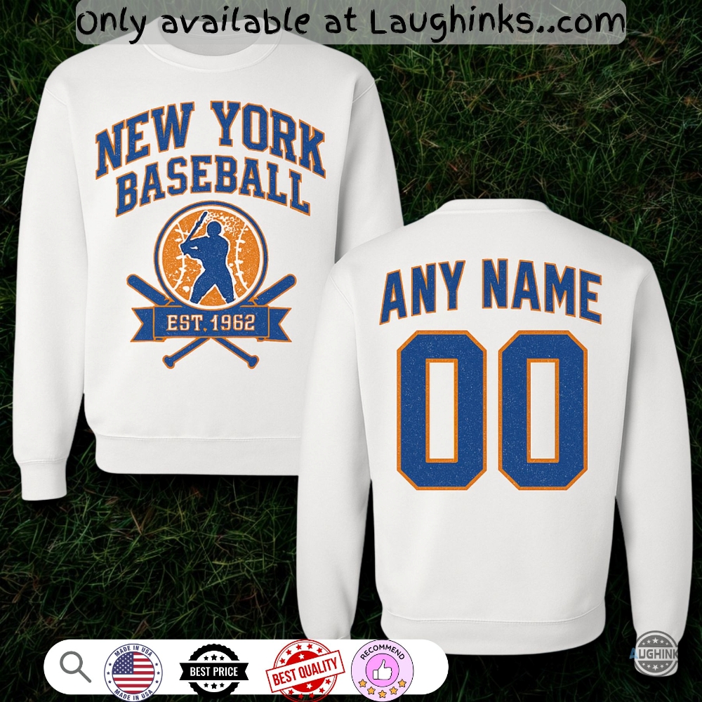 Custom Name And Number New York Mets Sweatshirt T Shirt Hoodie 3 Custom Name and Number New York Mets sweatshirt t shirt hoodie
