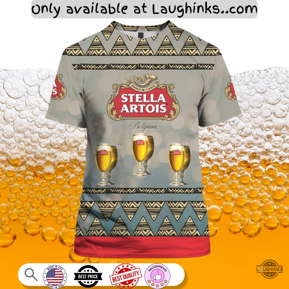 Beer Stella Artois Hoodie T Shirt Sweatshirt 4 Beer Stella Artois Hoodie T shirt Sweatshirt