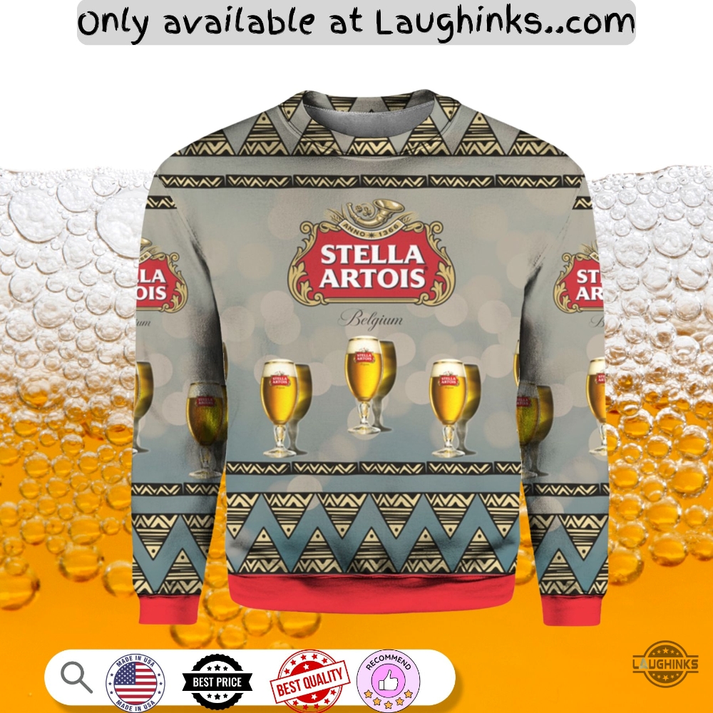 Beer Stella Artois Hoodie T Shirt Sweatshirt 5 Beer Stella Artois Hoodie T shirt Sweatshirt