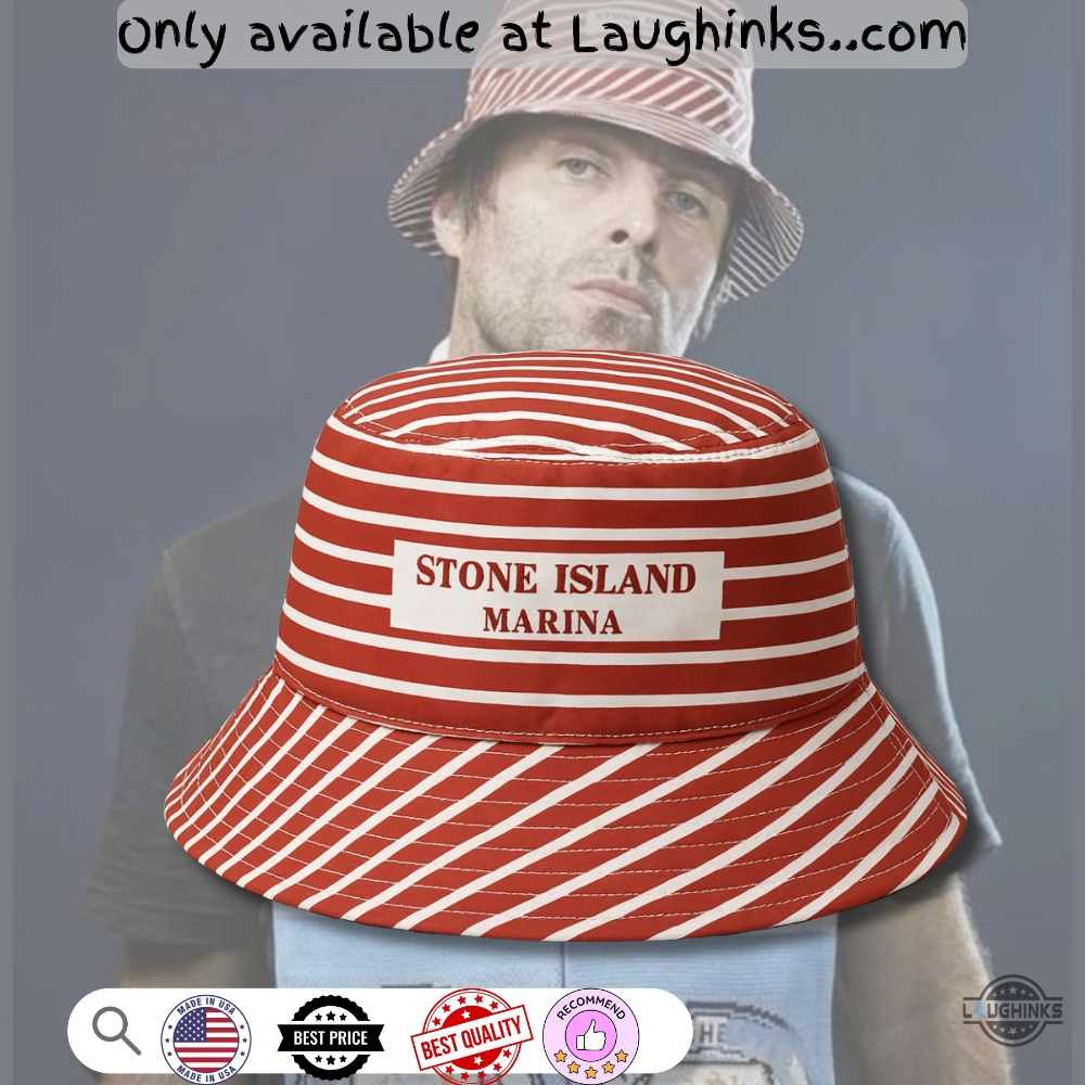 Stone Island Marina Liam Gallagher Bucket Hat 6 Stone Island Marina Liam Gallagher Bucket Hat