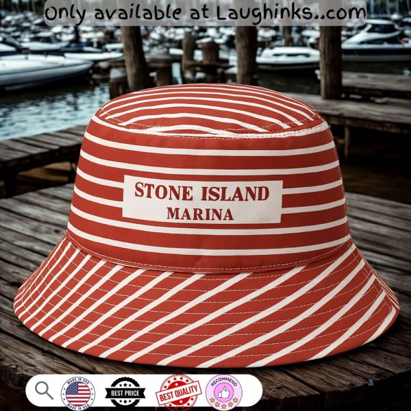 stone island marina liam gallagher bucket hat