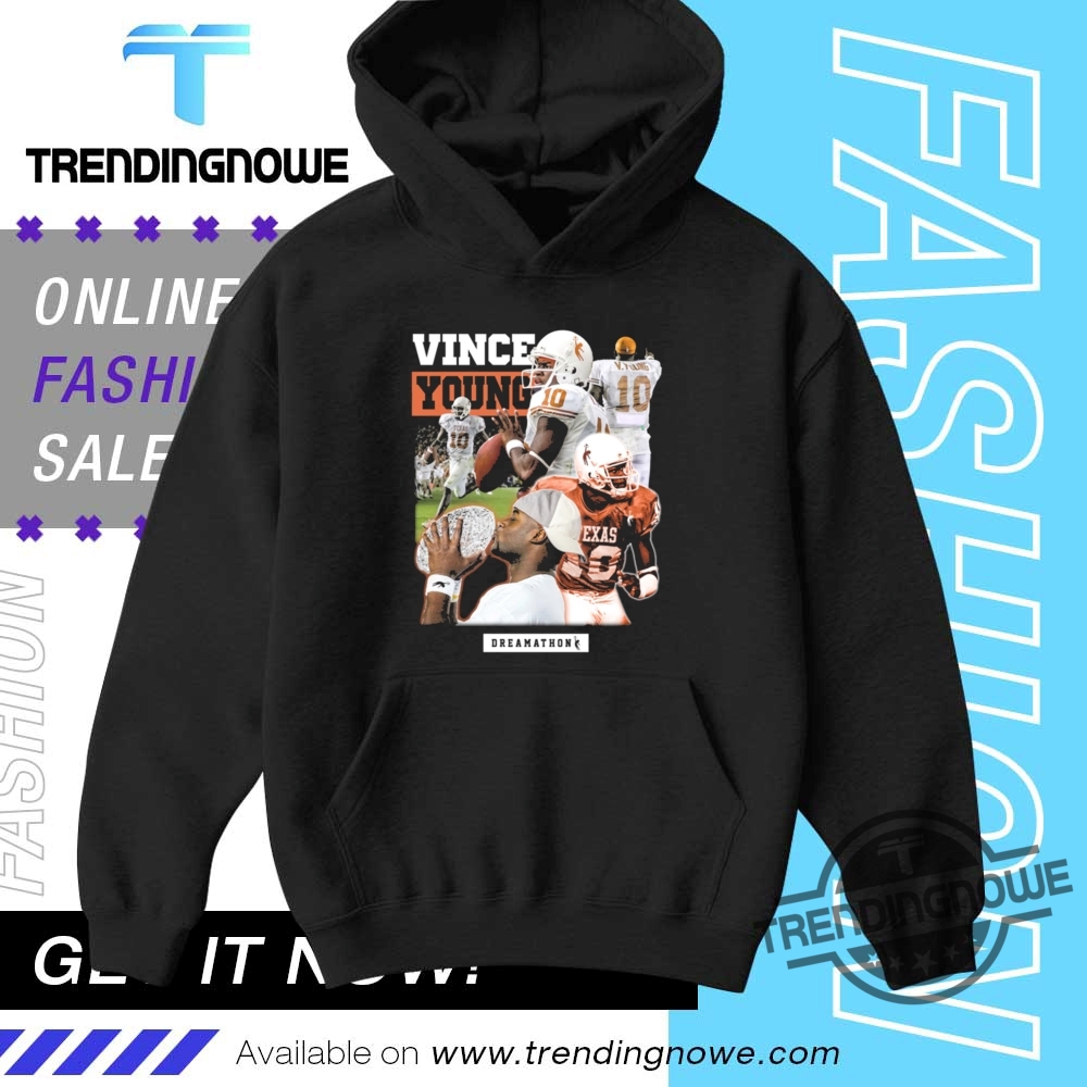 Texas Football Vince Young Dreamathon Shirt 9 Texas Football Vince Young Dreamathon Shirt