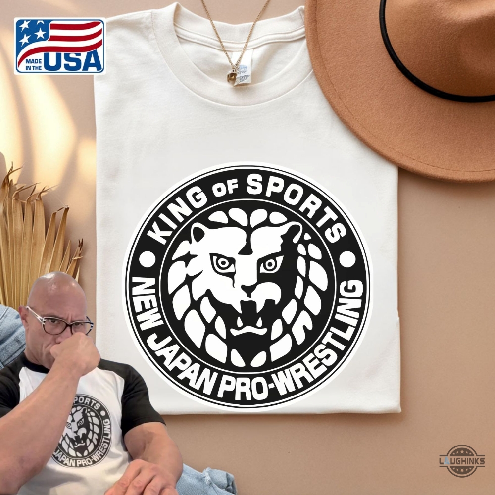 The Rock Njpw New Japan Pro Wrestling King Of Sports Shirt On Instagram 7 The Rock NJPW New Japan Pro Wrestling King of Sports shirt on instagram
