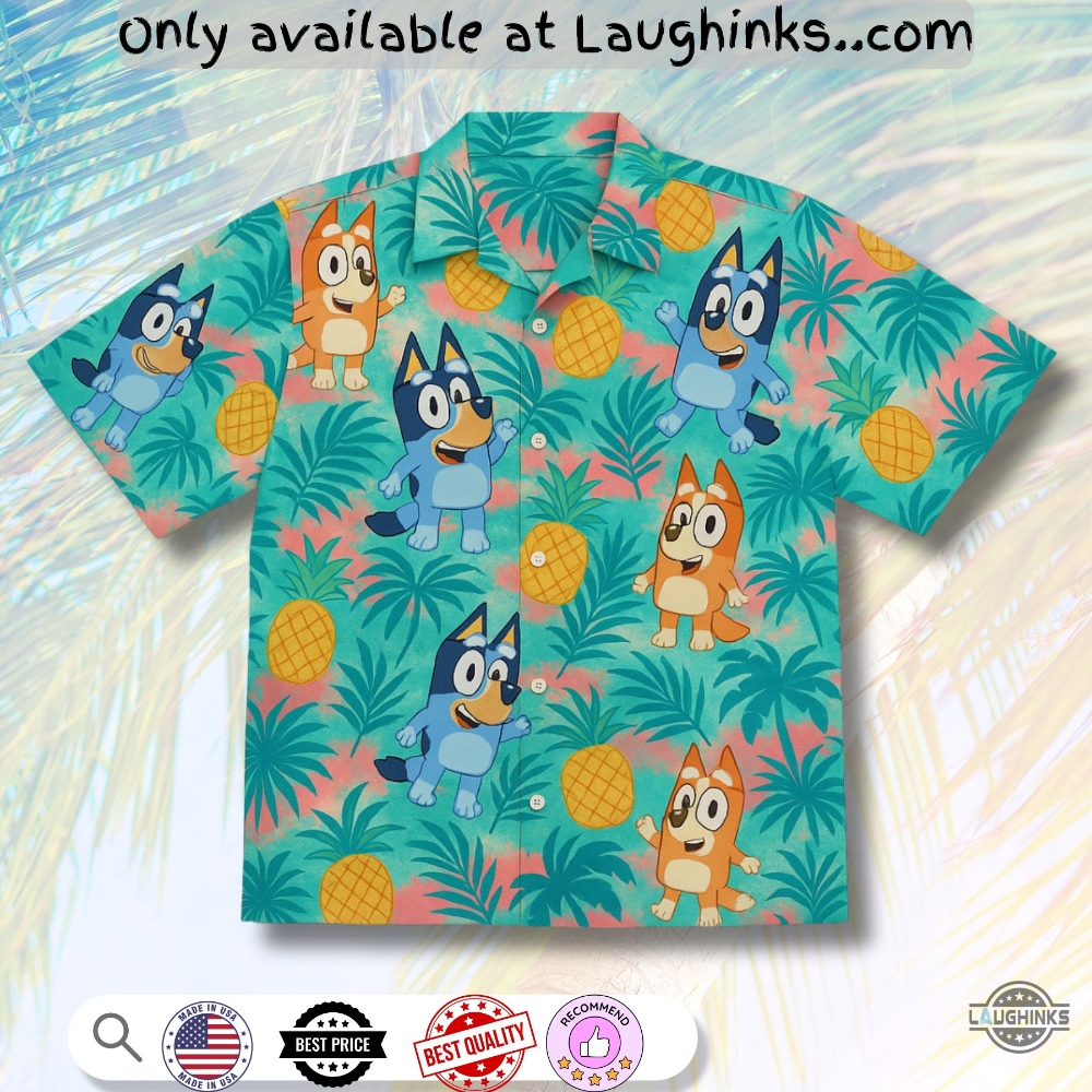 Pineapple Bingo And Bluey Hawaiian Shirt And Shorts 5 Pineapple Bingo and Bluey hawaiian shirt and shorts
