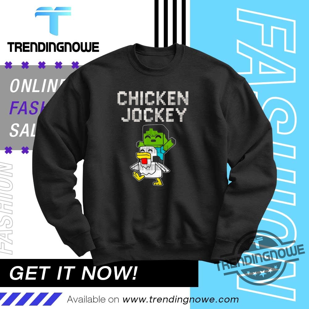 Minecraft Zombie Chicken Jockey Shirt 10 Minecraft Zombie Chicken Jockey Shirt