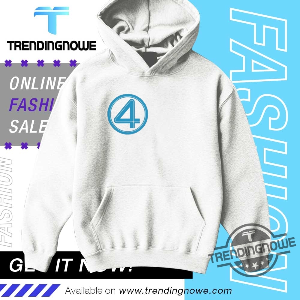 Johnny Storm Marvel Fantastic Four Classic Logo Shirt 9 Johnny Storm Marvel Fantastic Four Classic Logo Shirt
