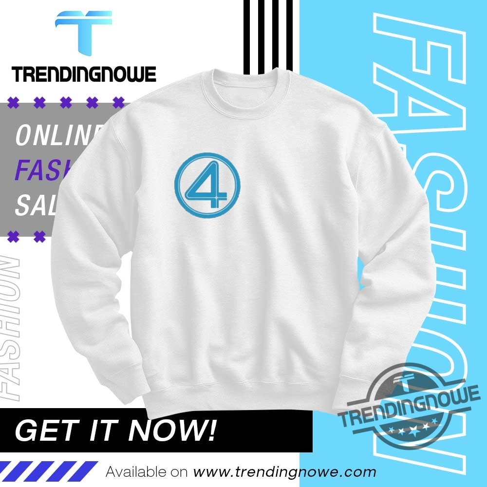Johnny Storm Marvel Fantastic Four Classic Logo Shirt 10 Johnny Storm Marvel Fantastic Four Classic Logo Shirt