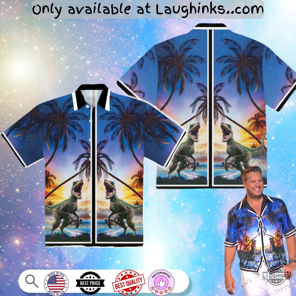 Luke Bryan Dinosaur Hawaiian Shirt 2024 5 Luke Bryan Dinosaur Hawaiian Shirt 2024