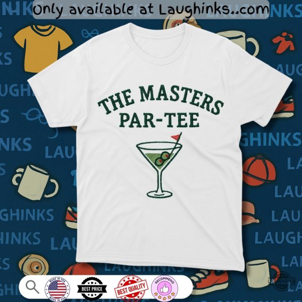 the masters par tee embroidered shirt 2025 masters tournament augusta golf club tee laughinks 1