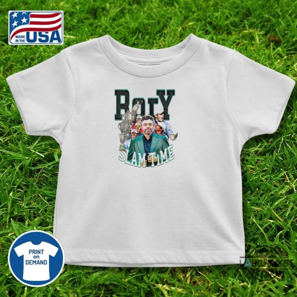 rory mcilroy slam time masters golf tournament shirt