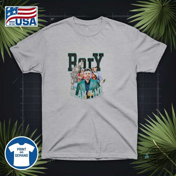 rory mcilroy slam time masters golf tournament shirt
