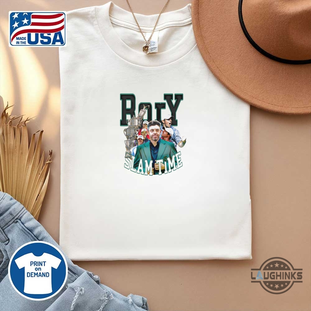 Rory Mcilroy Slam Time Masters Golf Tournament Shirt 14 Rory Mcilroy Slam Time Masters Golf Tournament Shirt