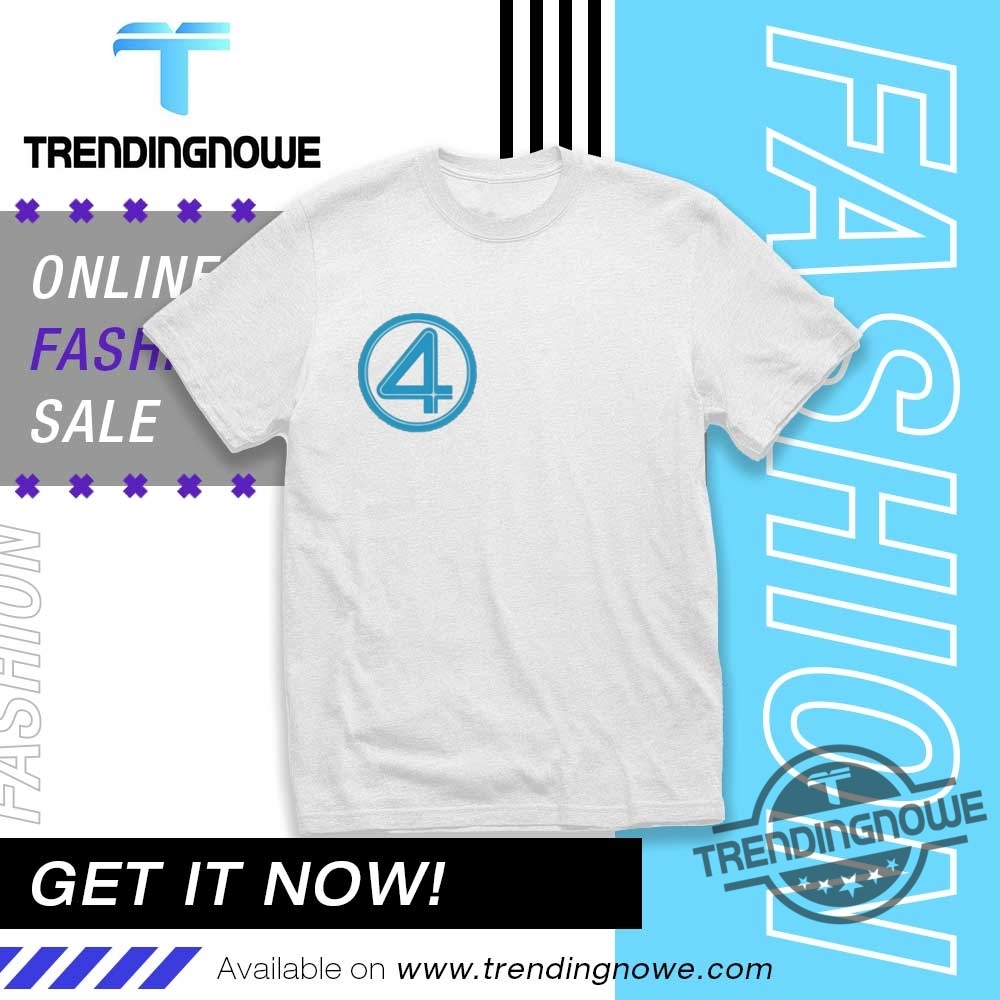 Johnny Storm The Fantastic Four 2025 Logo Shirt trendingnowe 1