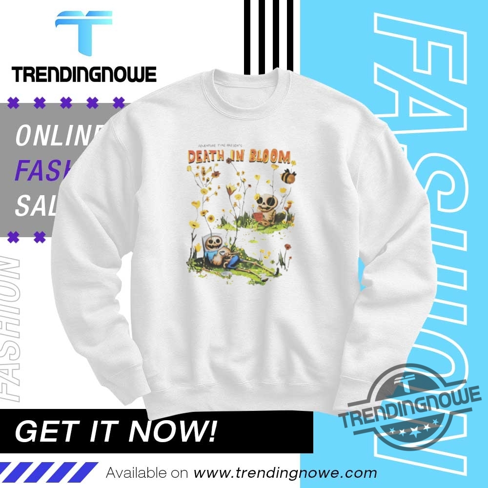 Death In Bloom Adventure Time Shirt Cartoon Network Tee 10 Death in Bloom Adventure Time Shirt Cartoon Network Tee