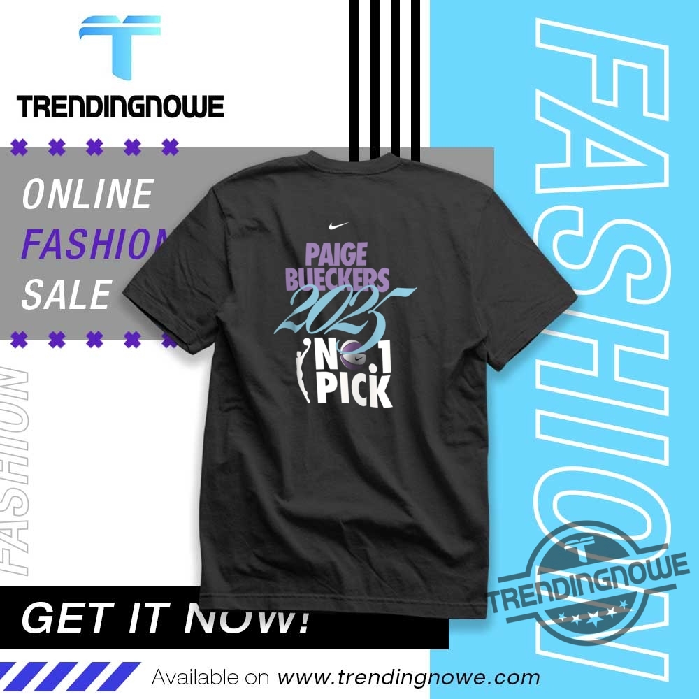 Paige Bueckers Wnba Draft Shirt No 1 Pick 2025 Tee trendingnowe 1