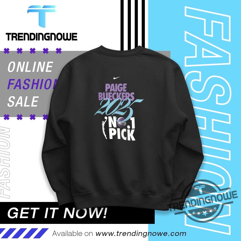 Paige Bueckers Wnba Draft Shirt No 1 Pick 2025 Tee 10 Paige Bueckers WNBA Draft Shirt No 1 Pick 2025 Tee