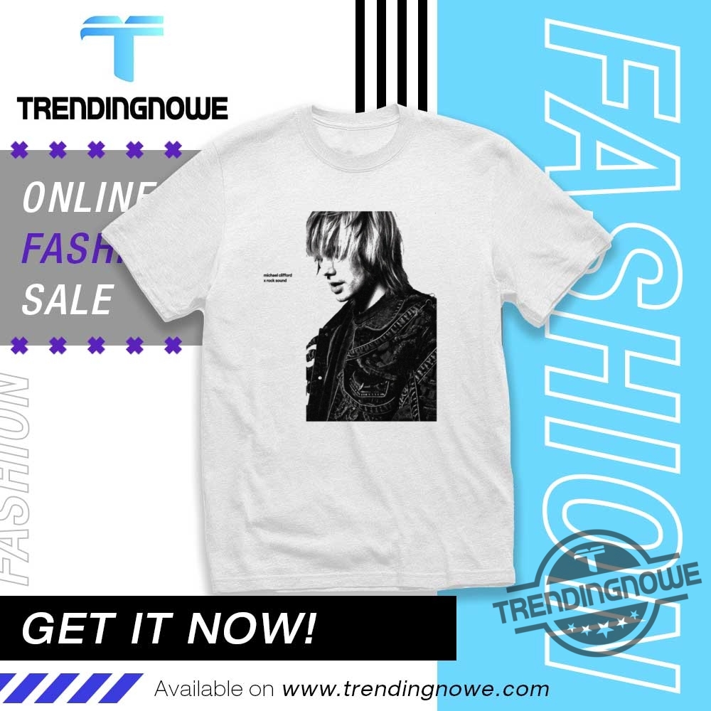 Rock Sound Michael Clifford Shirt 8 Rock Sound Michael Clifford Shirt
