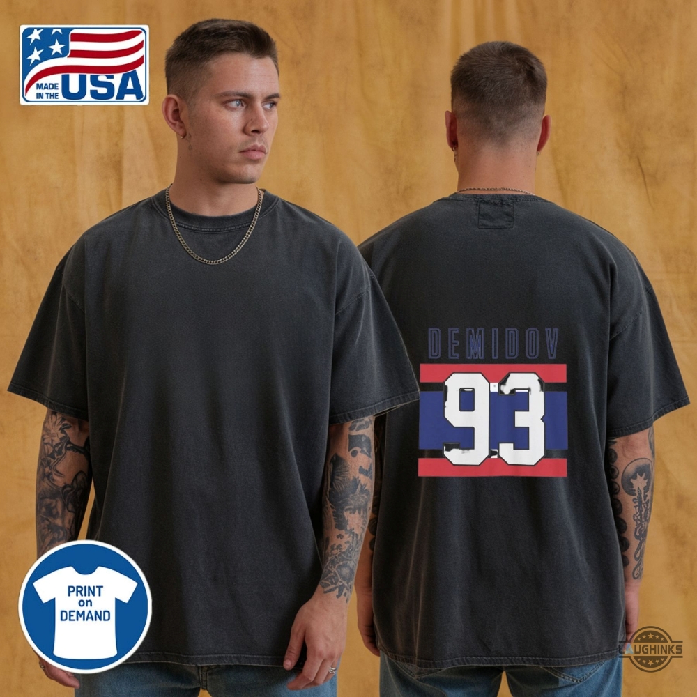 Ivan Demidov Montreal Canadiens Hockey Shirt Back Side 9 Ivan Demidov Montreal Canadiens Hockey Shirt Back Side